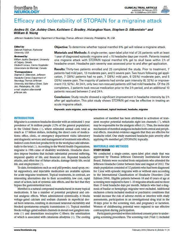 Clinical White Paper - Frontiers in Neurology